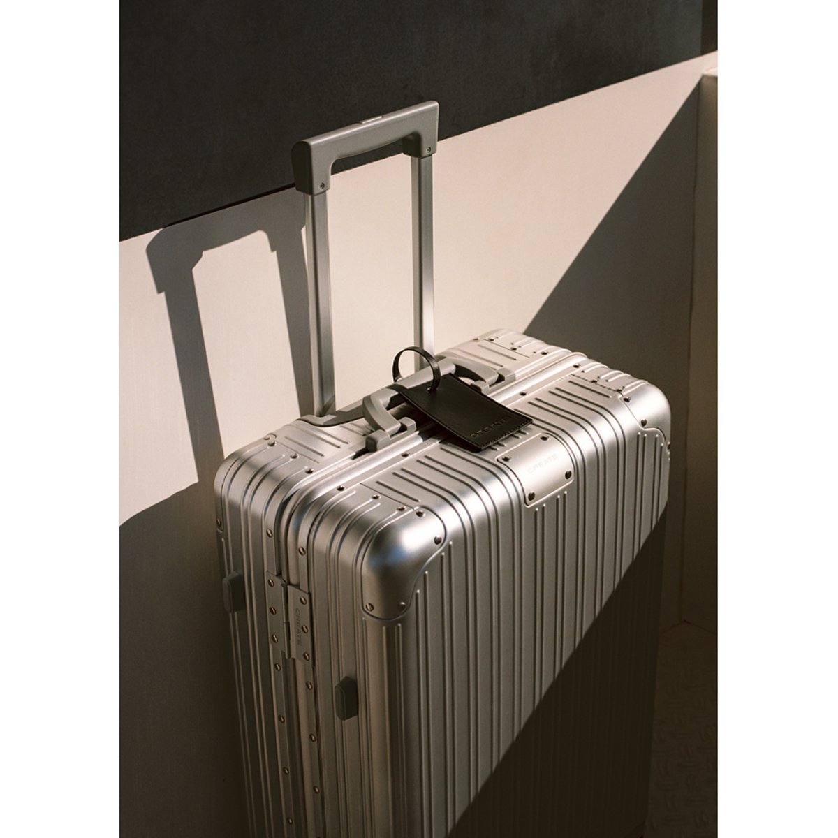 Valise rigide en aluminium LUGGAGE ALUMINIUM argent, CREATE