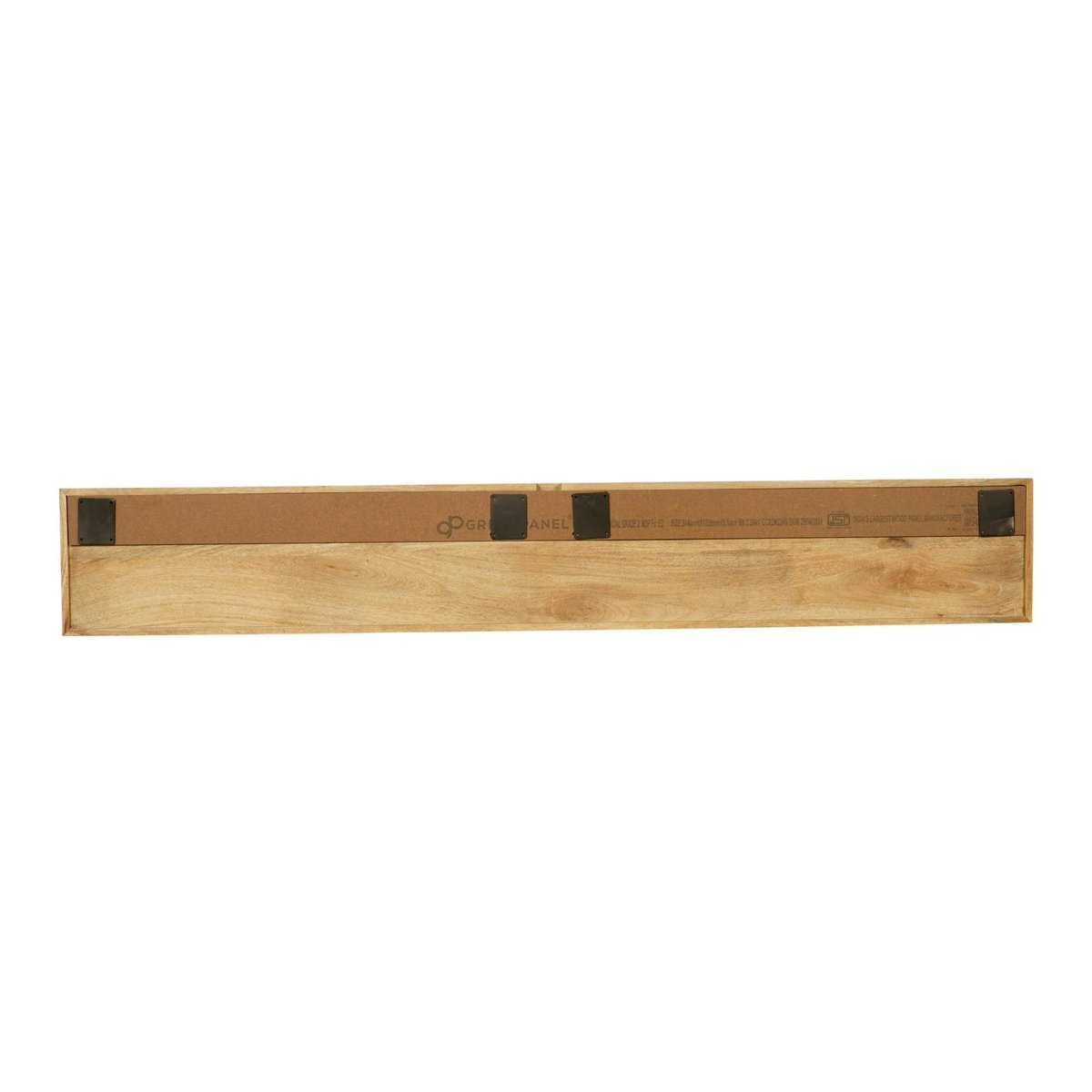 Meuble TV suspendu 4 portes CORTINA bois, PIER IMPORT