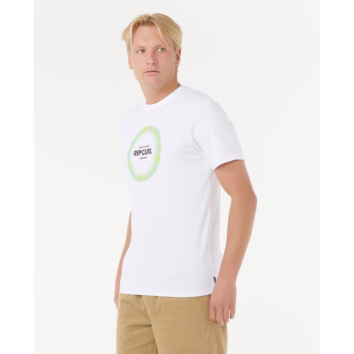 T-shirt à manches courtes FILTER blanc, RIP CURL