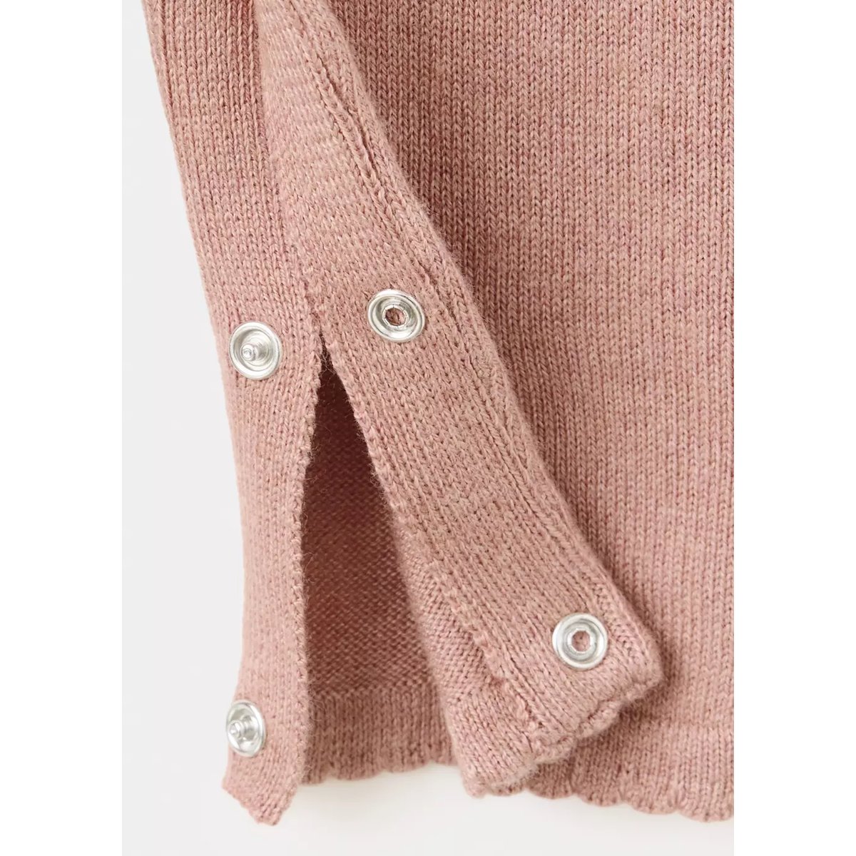 Salopette longue maille rose, MANGO BABY