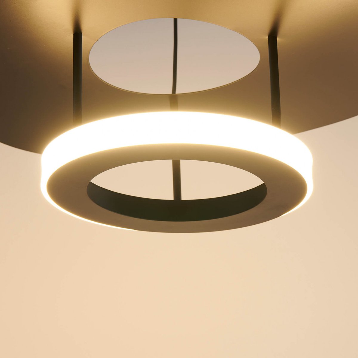 Suspension LED à Forme Aérienne - ONIL noir, KOSILUM