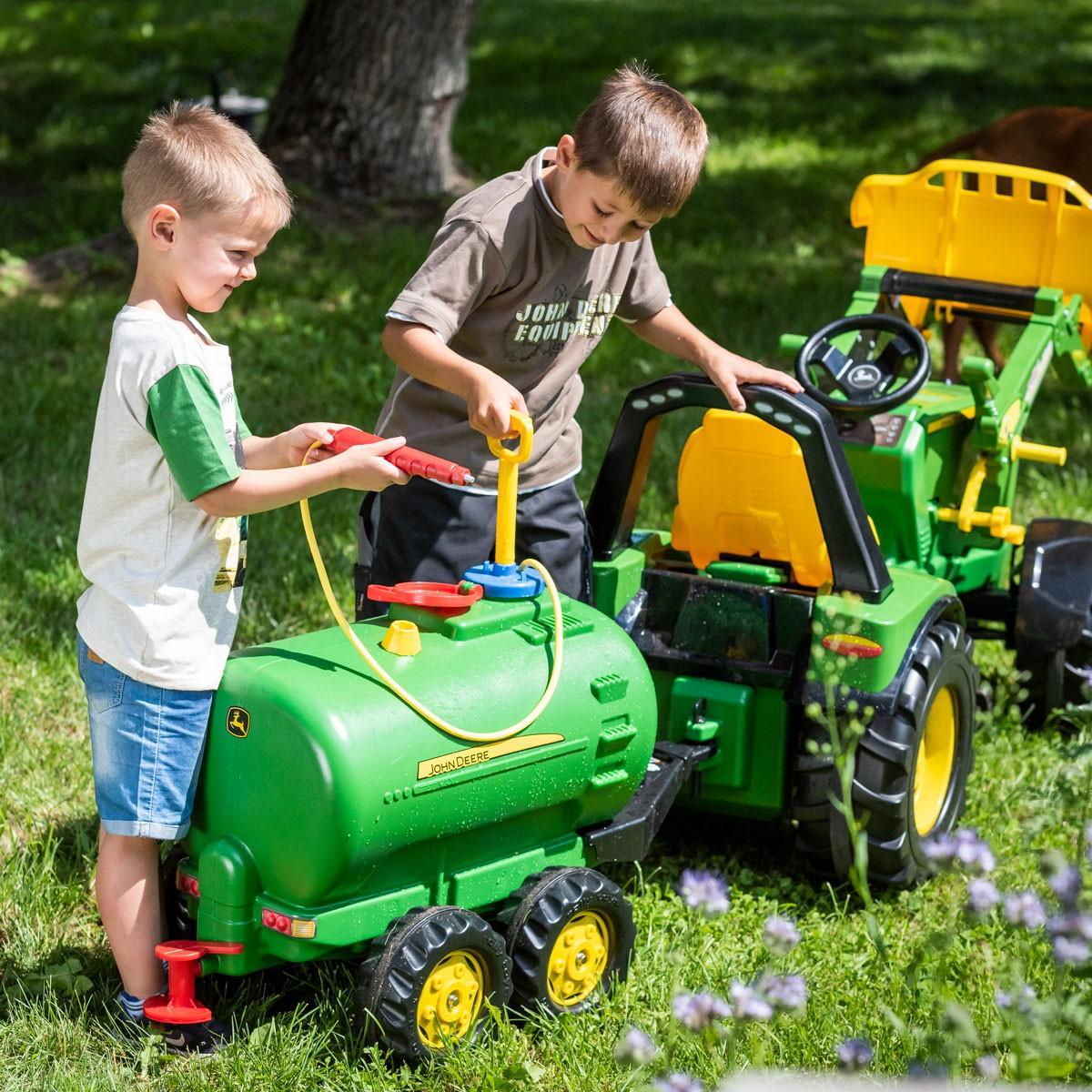 Citerne rollyTanker John Deere vert, ROLLY TOYS