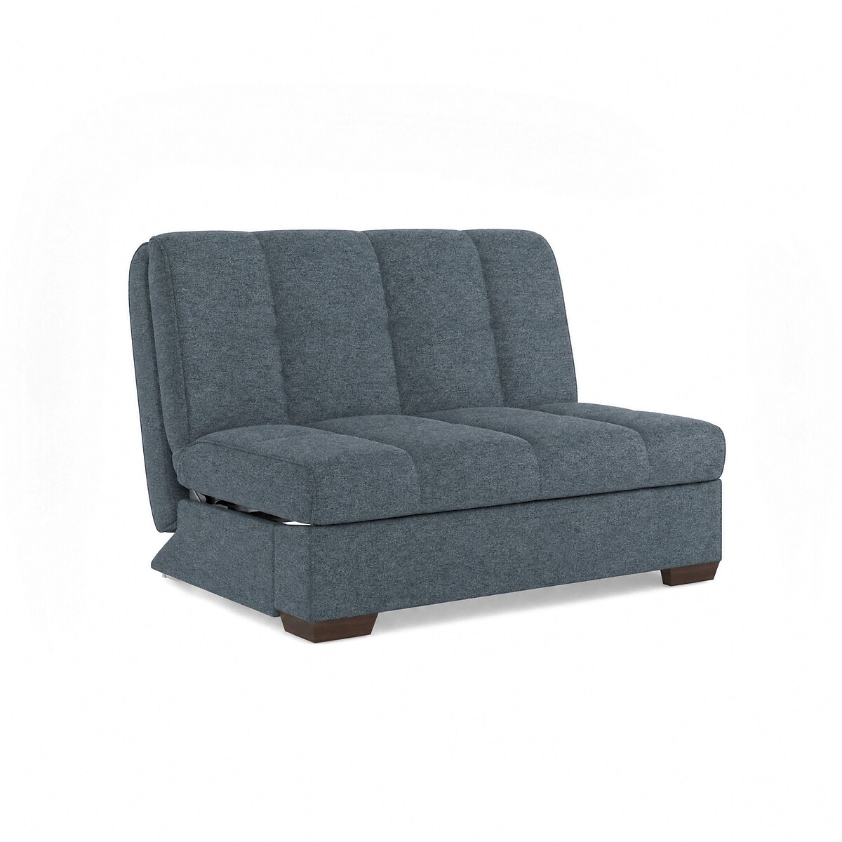 Harlow Chenille Double Sofabed with Foam Mattress petrol blue, ÉDITÉ