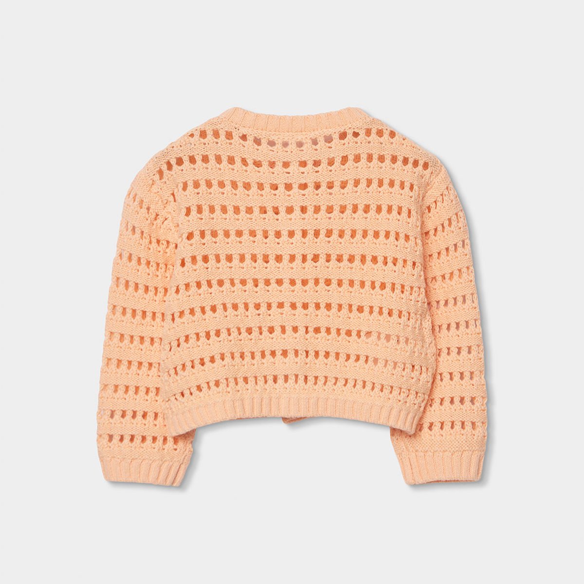 Veste bébé tricot marron, BOBOLI