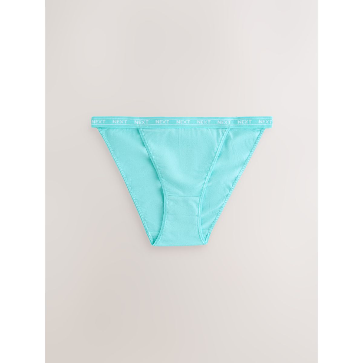 Culotte en coton à logo, lot de 4 rose/jaune/bleu/vert, NEXT