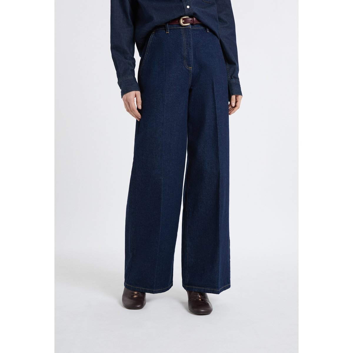 Jean large CLARA jean denim, ETAM