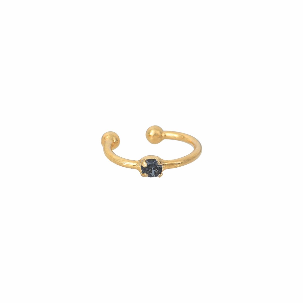 Bague d'oreille paris silver night gris, CAROLINE NAJMAN