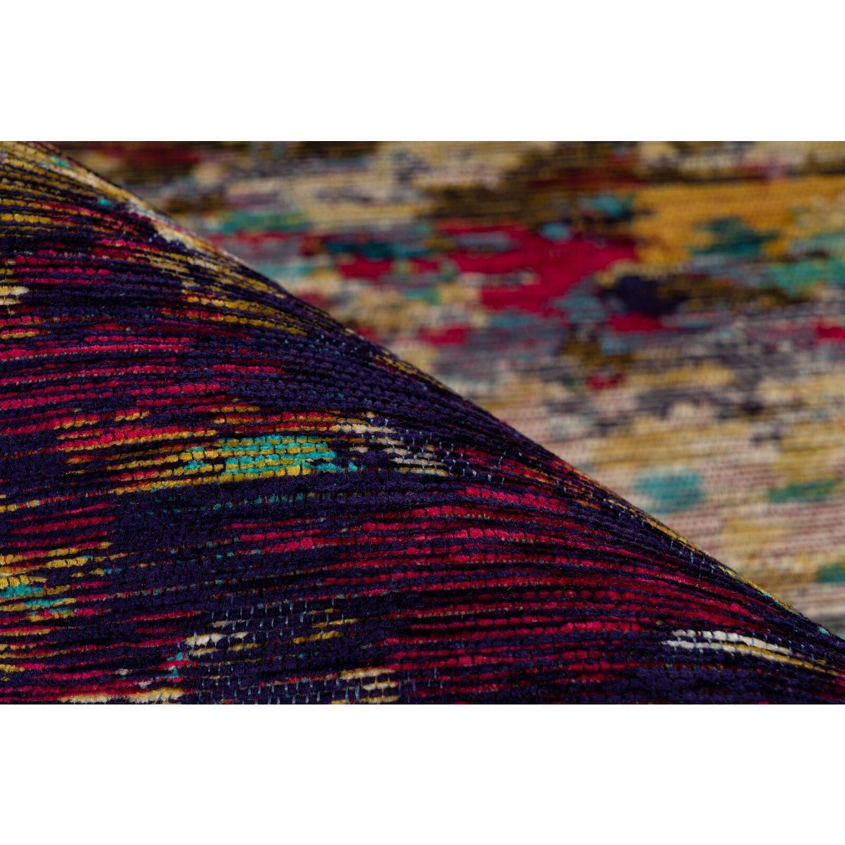 Tapis tissé rectangulaire, PRIMAVERA multicolore, RECOLLECTION