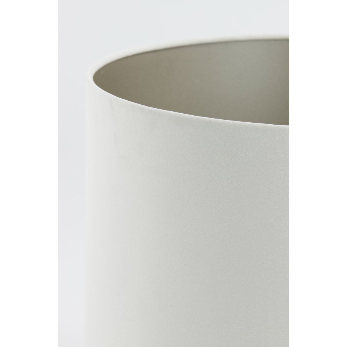Abat-Jour Velours VELOURS blanc cassé, LIGHT & LIVING