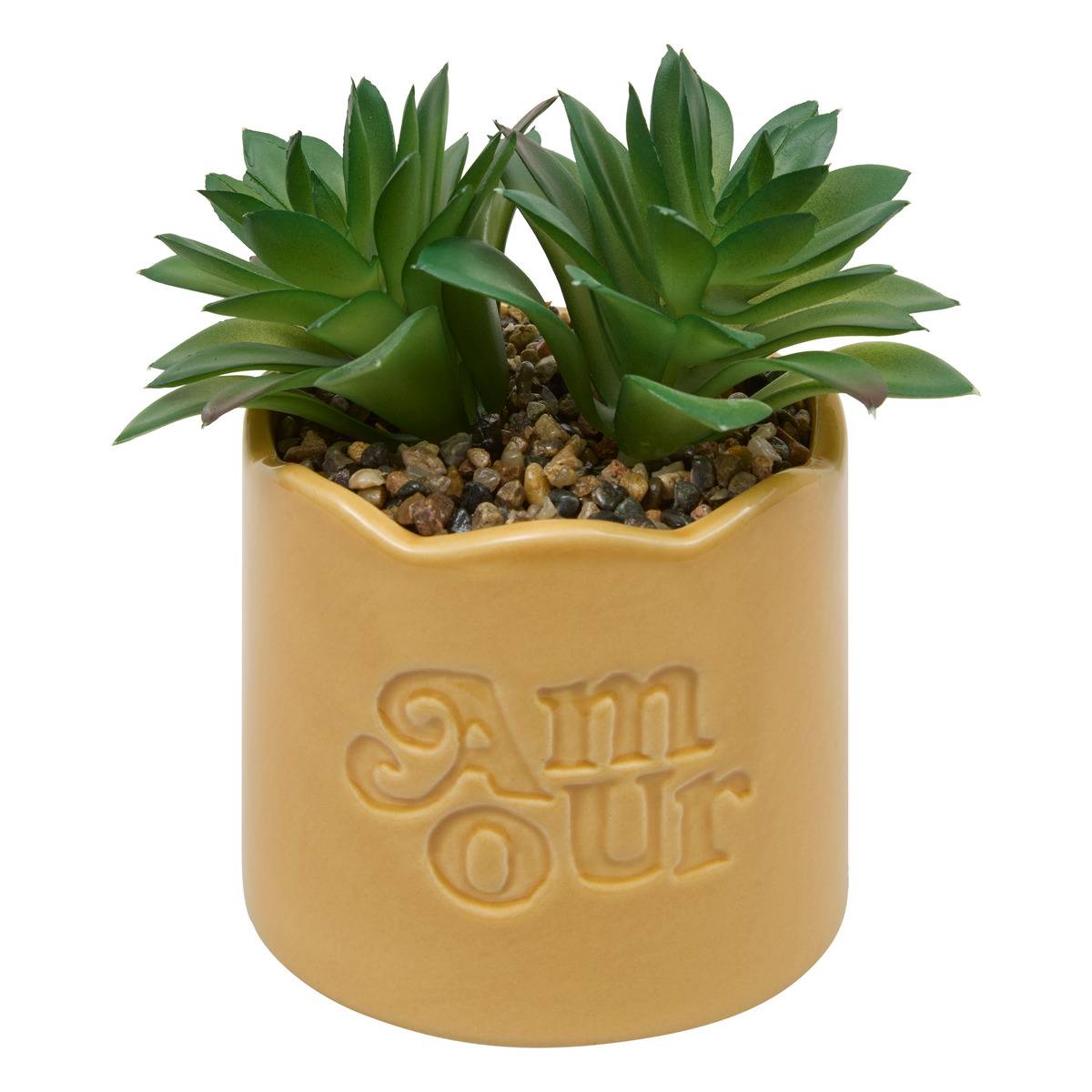 Plante artificielle CHERI jaune, ATMOSPHERA