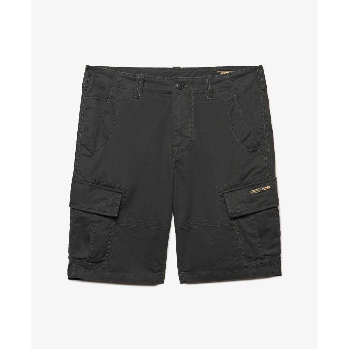Short Cargo Vintage Core Coupe Décontractée noir, SUPERDRY
