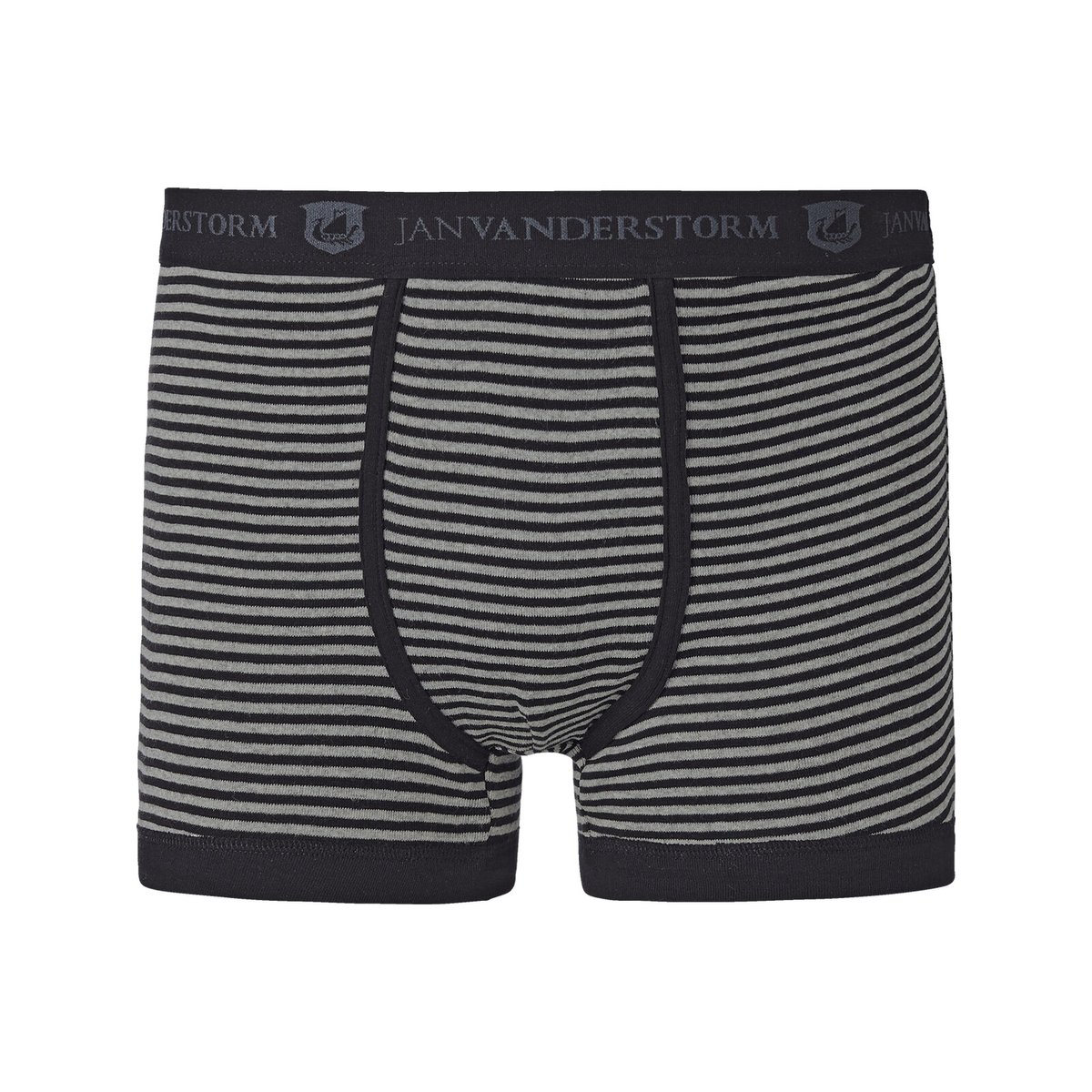 Lot de 3 boxers JASIEL gris noir, JAN VANDERSTORM