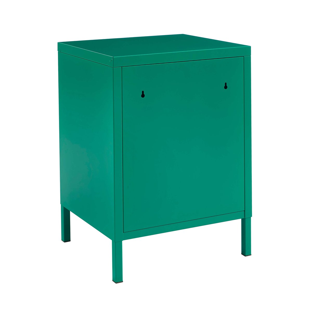 Table de chevet en acier emeraude / tcx 17-6030, PANTONE
