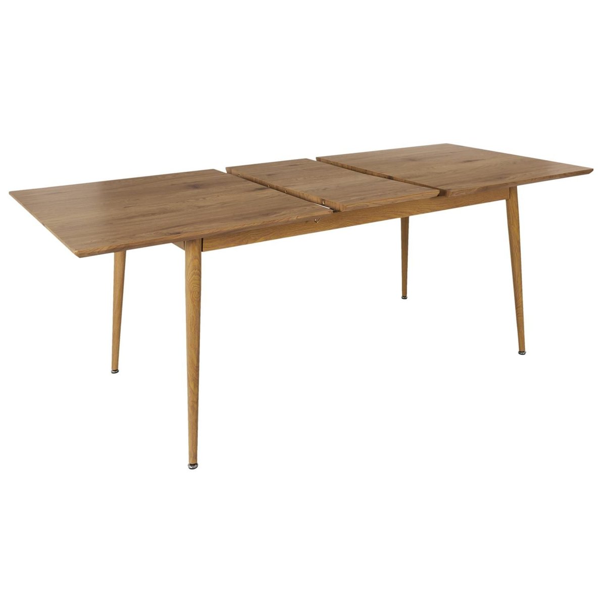 Table extensible en bois 6 à 8 places GASPARD marron, THE HOME DECO FACTORY