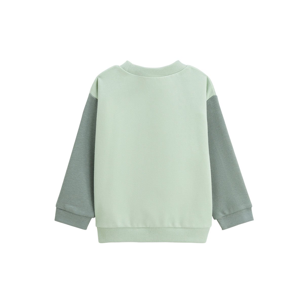Sweat-shirt enfant Arya vert, PETIT BEGUIN
