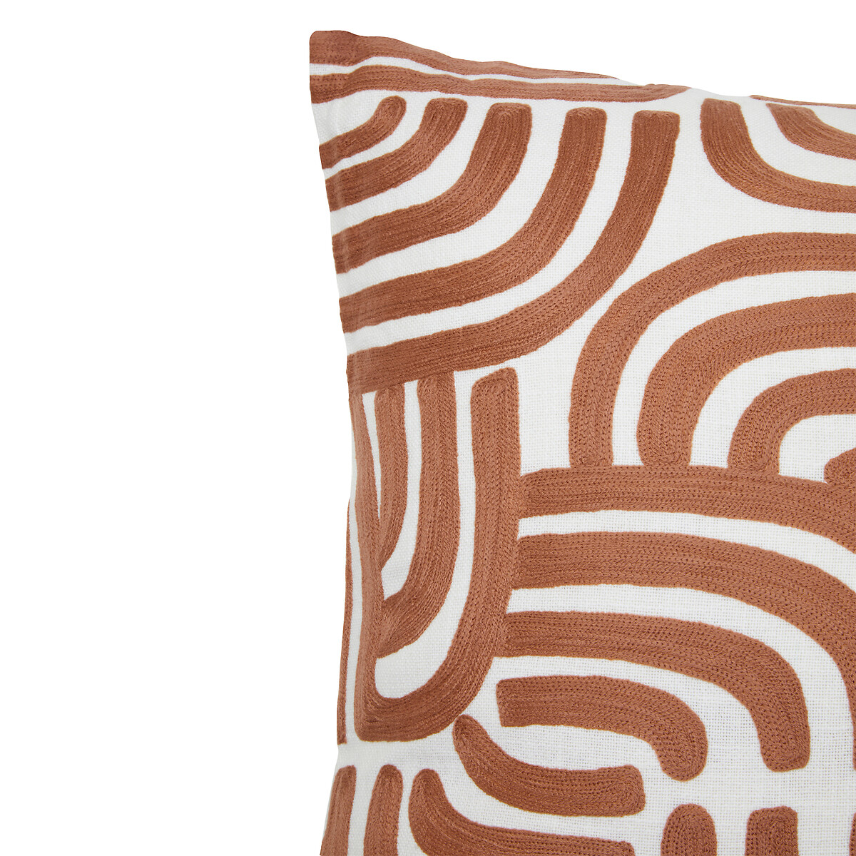 Bosie Ozella Natural And Terracotta Cushion natural/terracota, ÉDITÉ