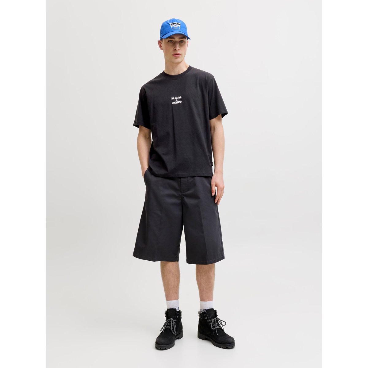 T-Shirt black 1, JACK & JONES