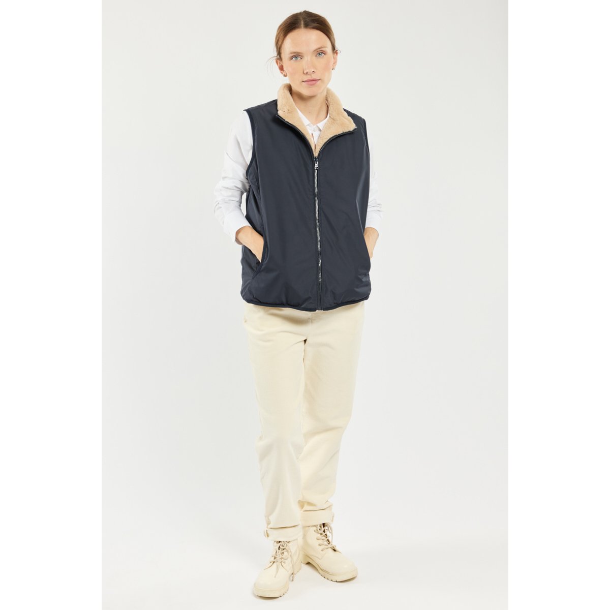Veste résersible BIELLA navy, BERMUDES