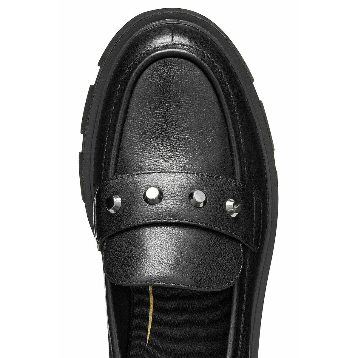 Vilde Breathable Leather Loafers black, GEOX