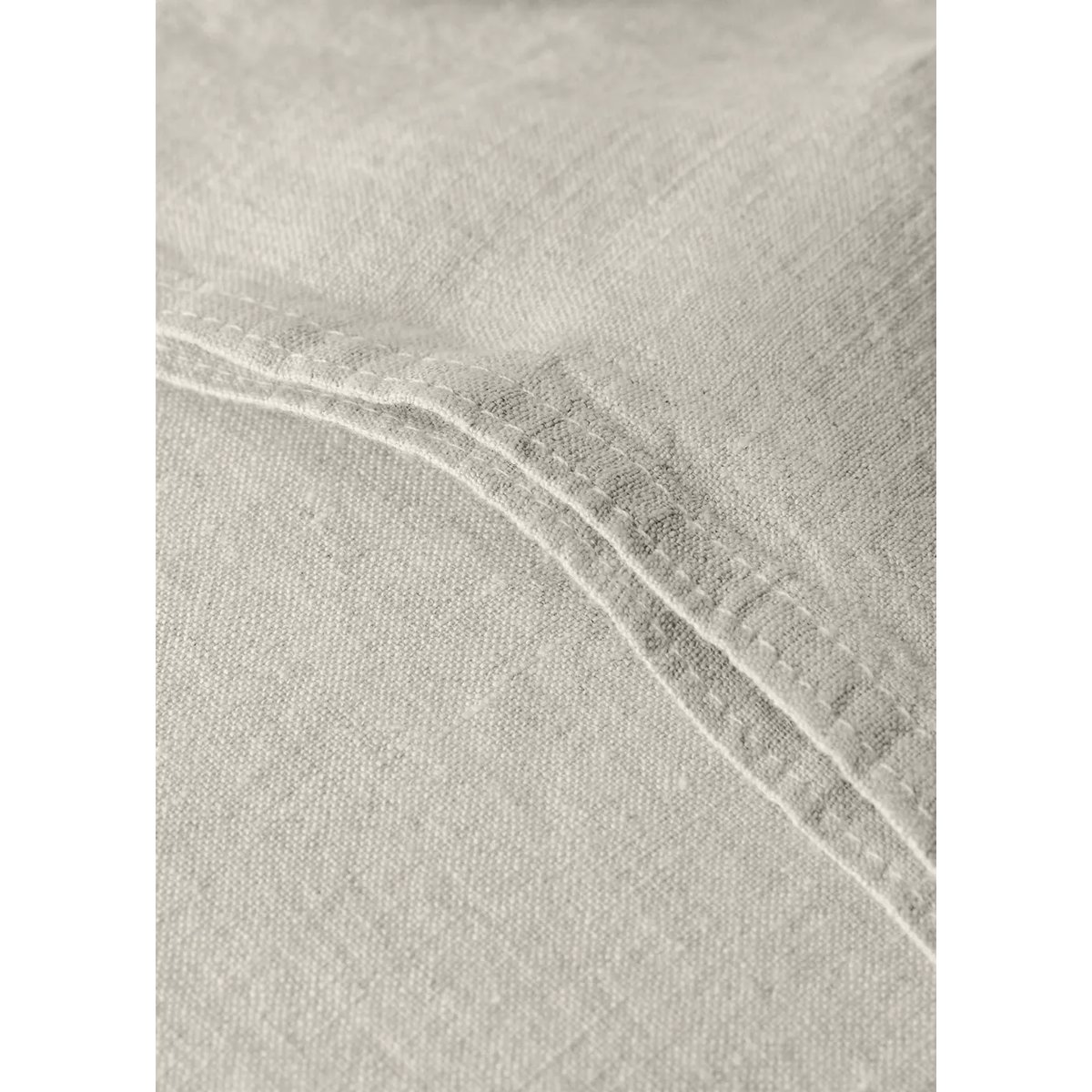 Taie d'oreiller lin lavé 45x110 cm sable, MANGO HOME