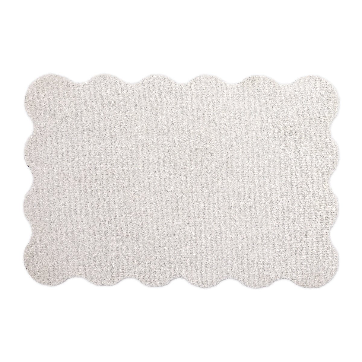 Soft Scallop Bathmat raw linen, MY MAT
