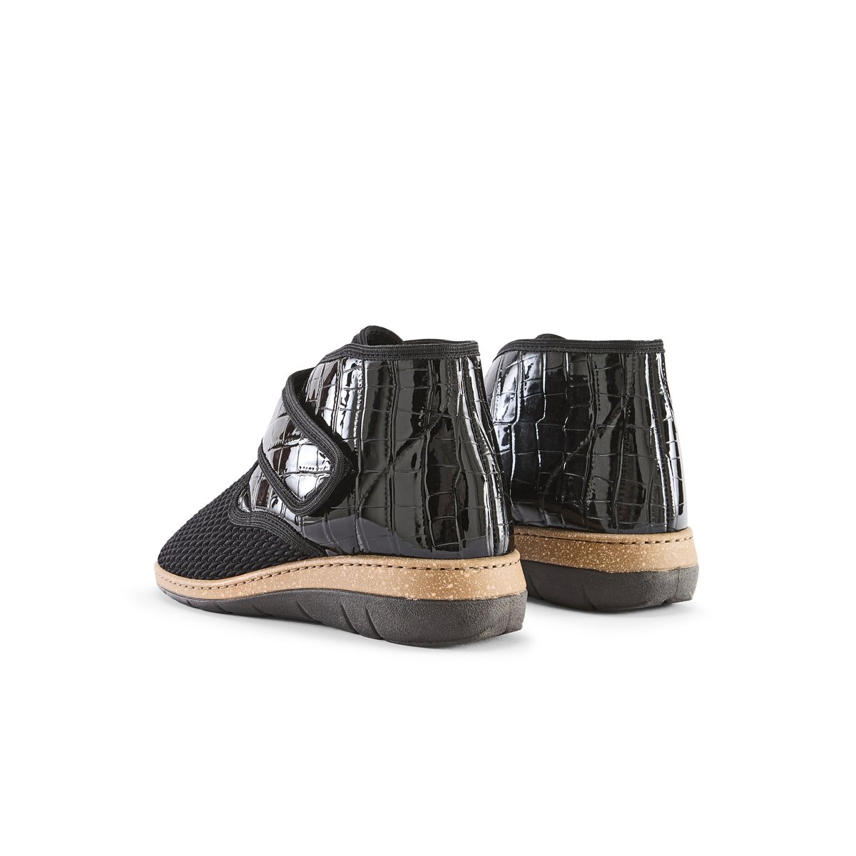 Boots extensibles femme noir, PEDICONFORT