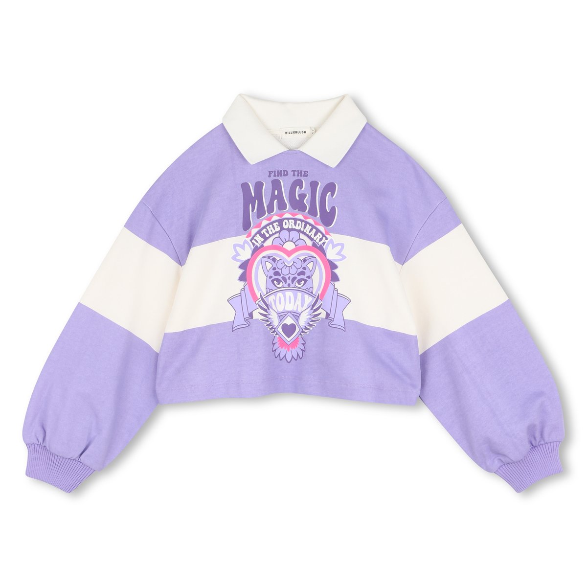Sweat à rayures violet tulip, BILLIEBLUSH