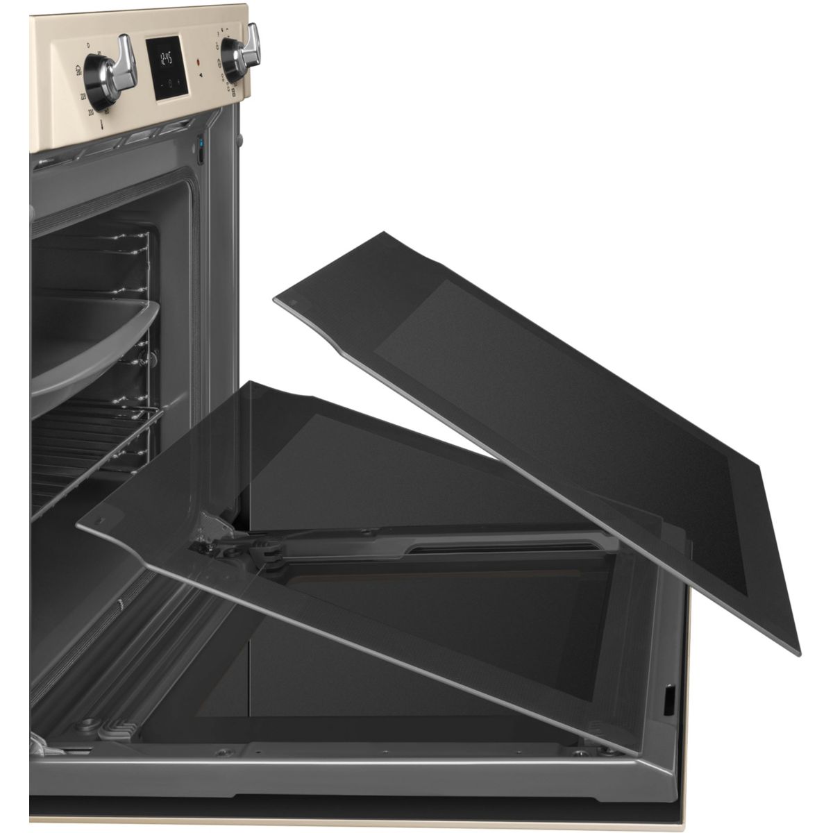 Four encastrable SOP6900TP - Pyrolyse - Chaleur tournante - Porte froide couleur unique, SMEG