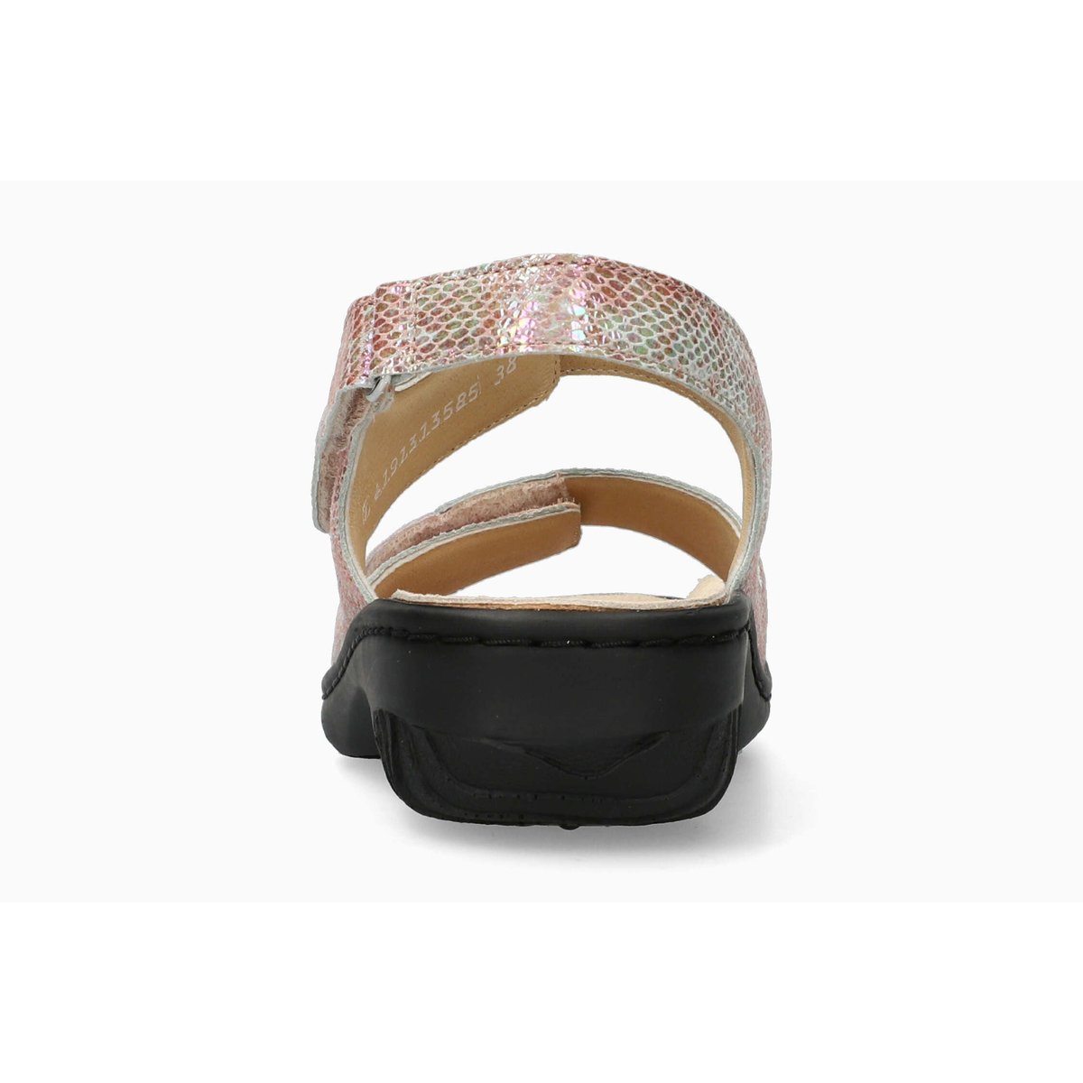 Sandales en cuir GETHA rose rosewood p5146729, MEPHISTO