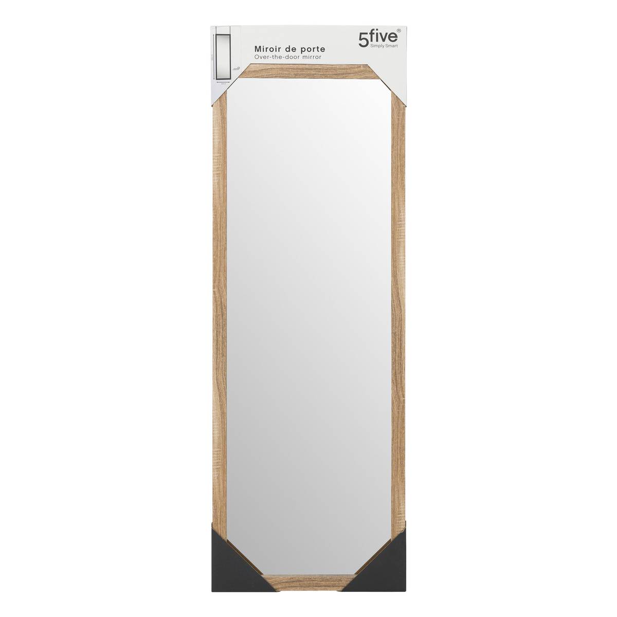 Miroir de porte 34x94 cm blanc, ATMOSPHERA