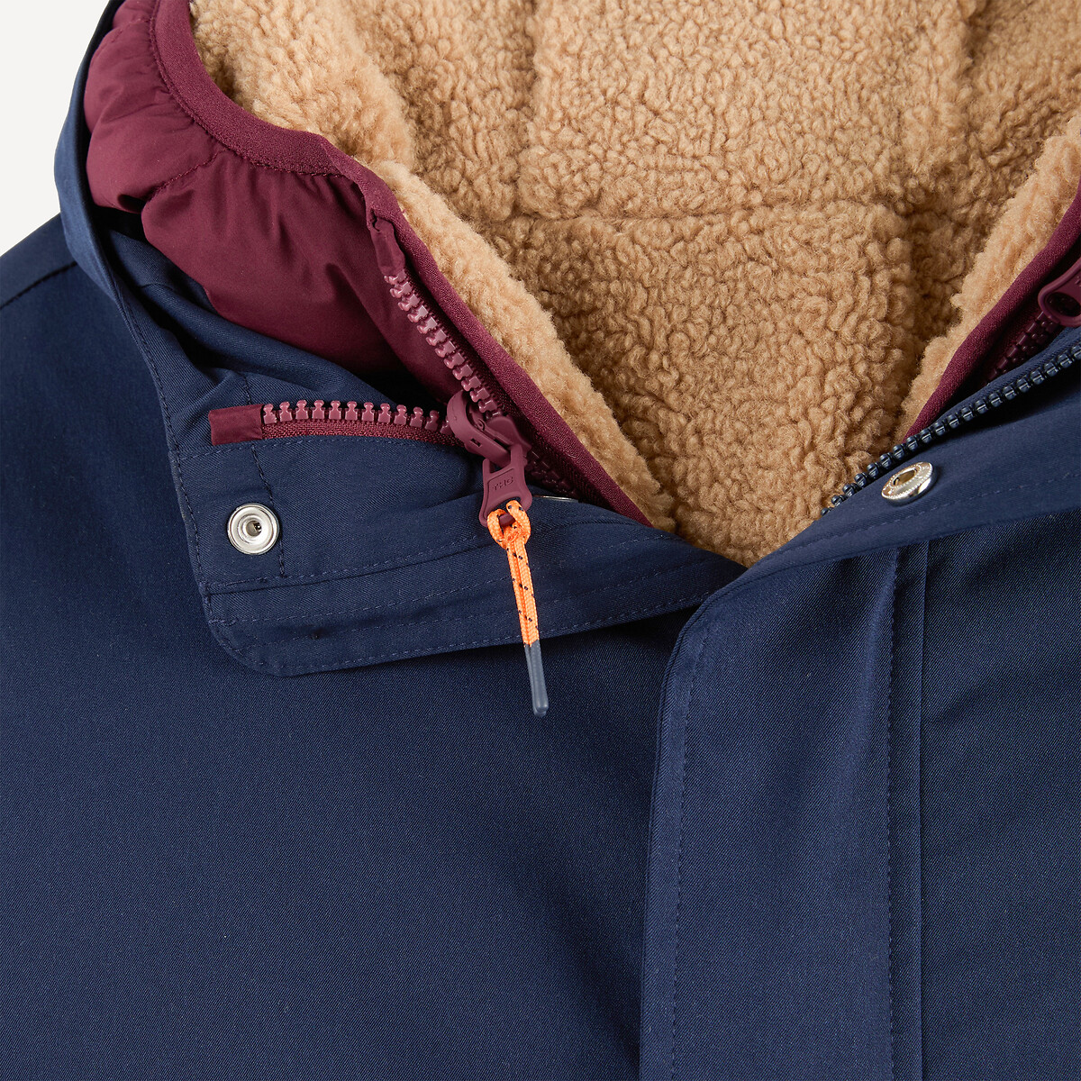 Parka 3 en 1, avec doudoune amovible et réversible bleu marine, LA REDOUTE COLLECTIONS