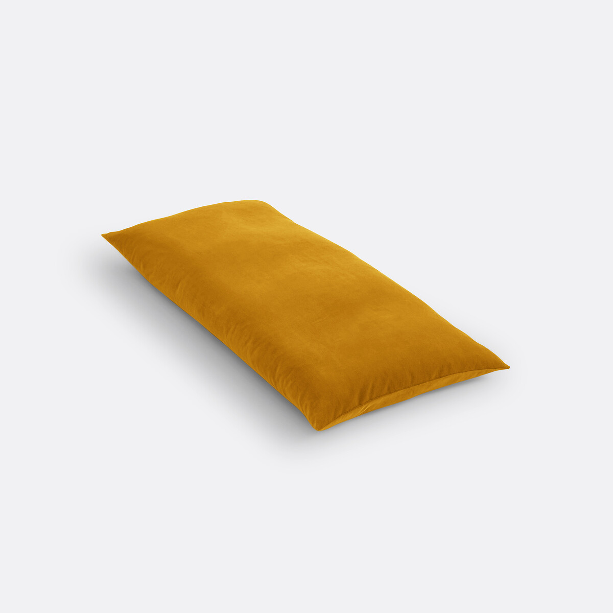 Housse pour matelas de sol, Velvet jaune bronze, LA REDOUTE INTERIEURS