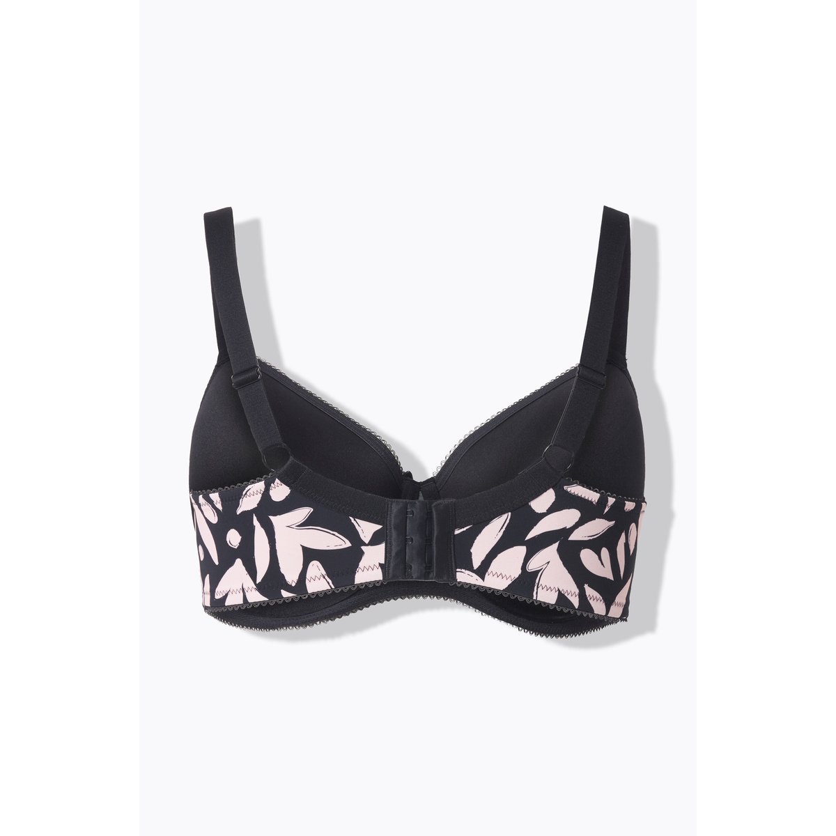 Soutien-gorge à armatures et bonnets souples noir, ULLA POPKEN