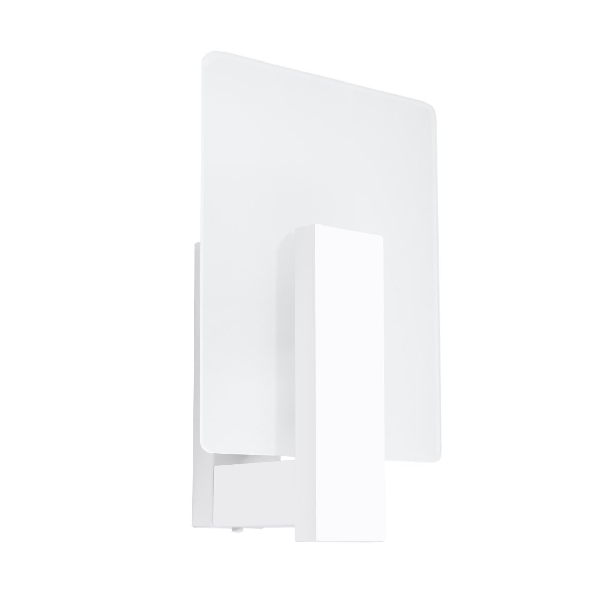 Applique Bois Blanc E14 1 Lappo blanc, EDEN