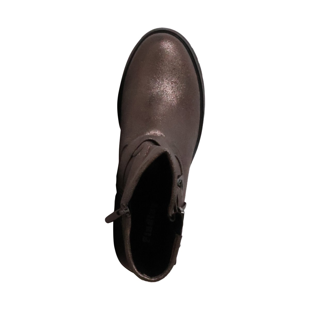Bottines à Zip antracite-gun, ENZA NUCCI