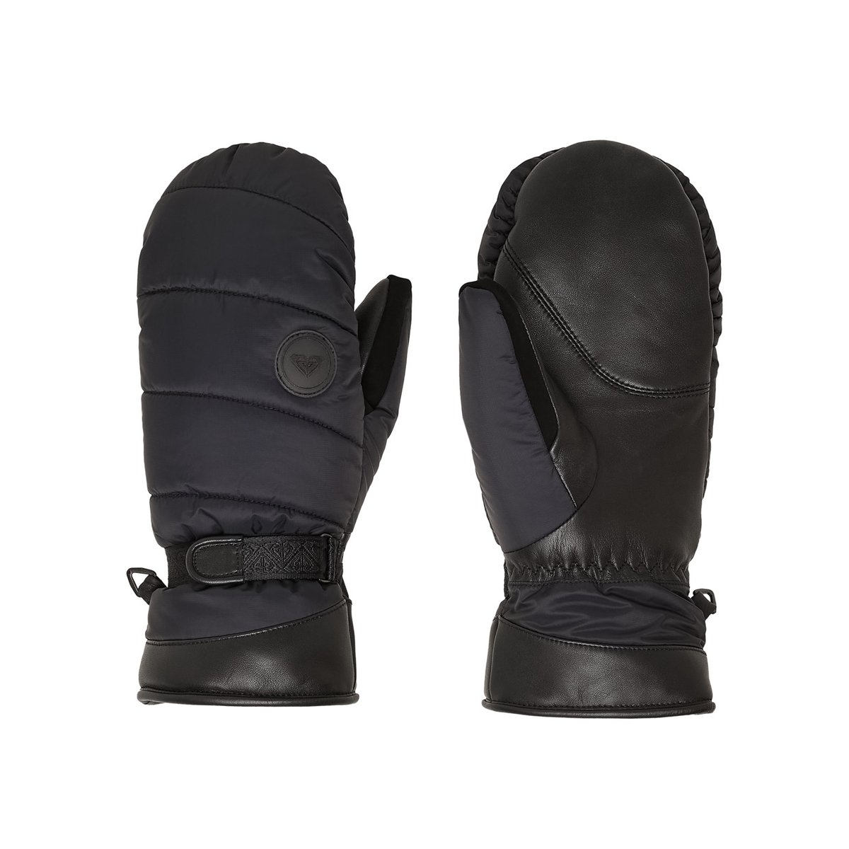Moufles techniques ski/snowboard CANTAY PUFFY. noir true black, ROXY