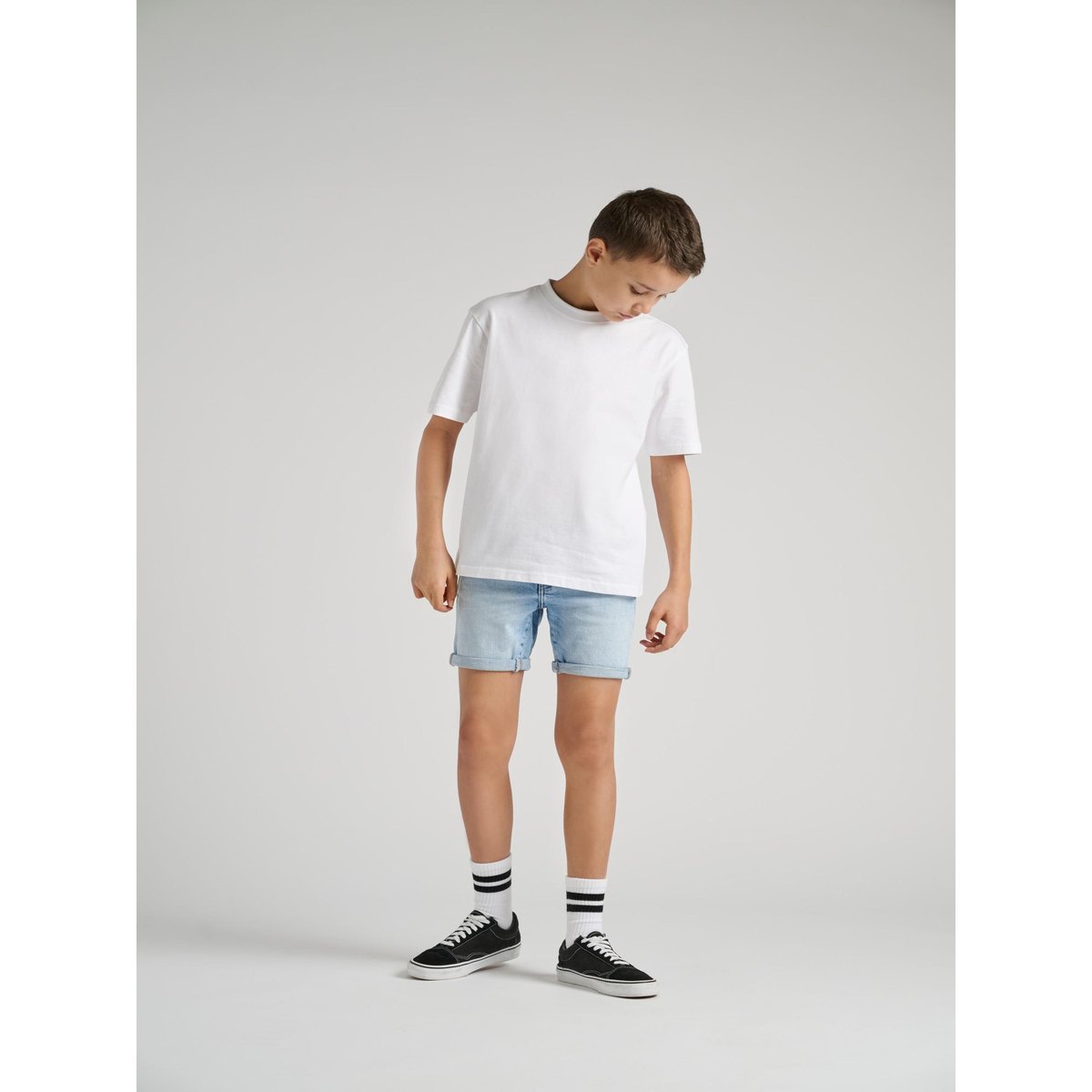 Short En Denim light blue denim, ONLY & SONS JUNIOR
