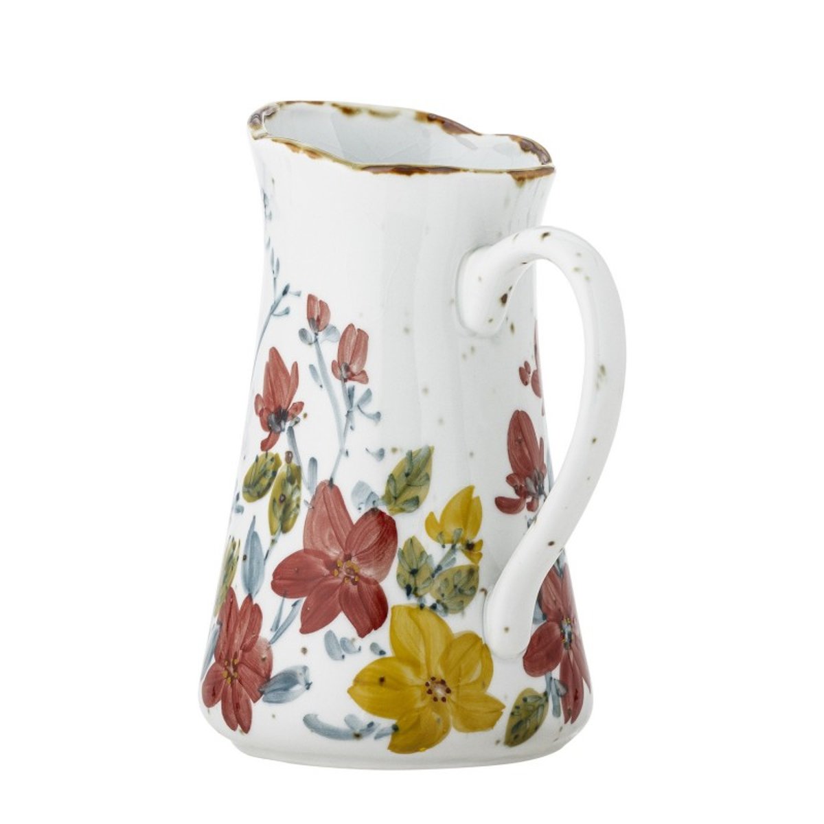 Pichet grès peint floral Savina multicolore, BLOOMINGVILLE
