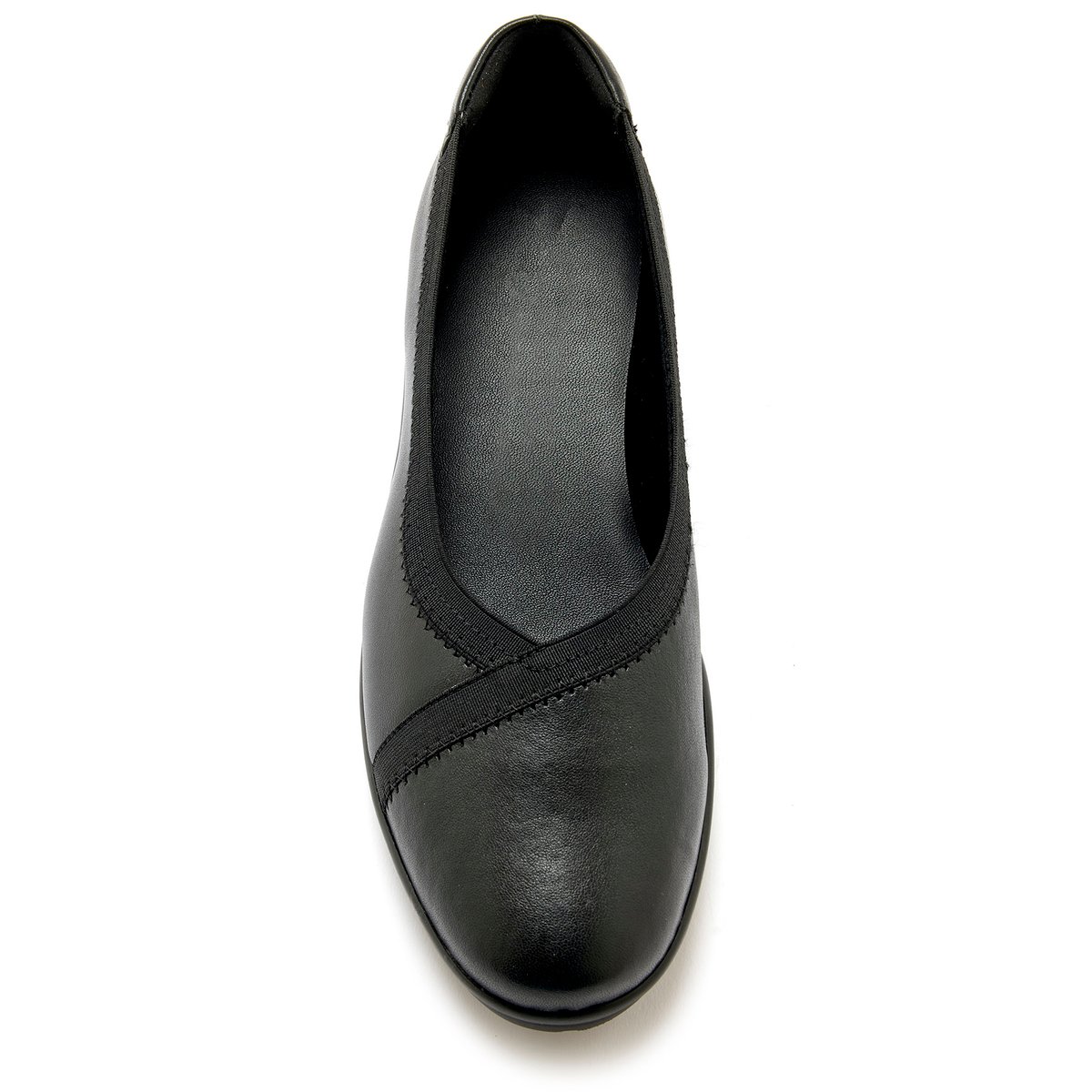 Ballerines semelle amovible noir, PEDICONFORT