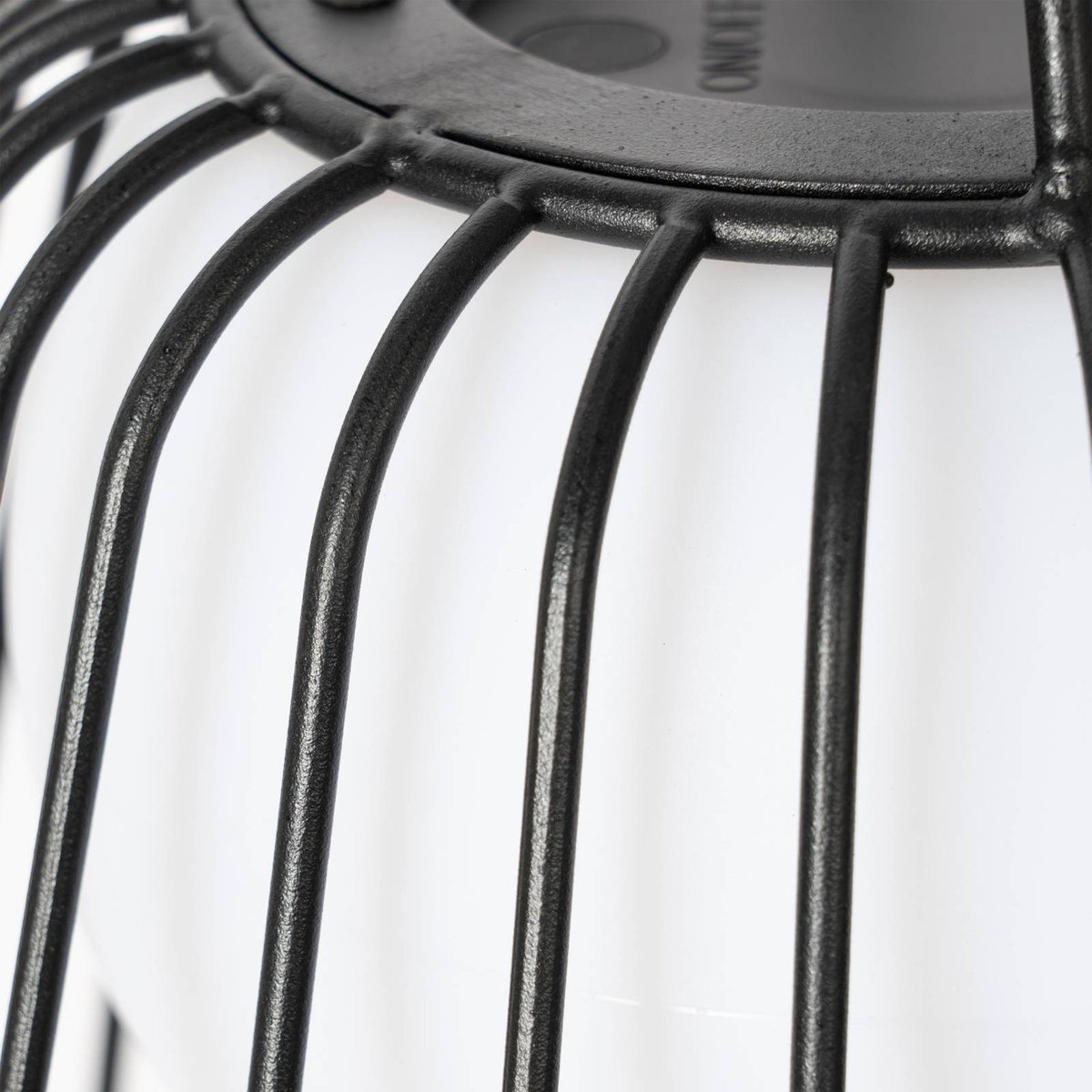 Luminaire extérieur en métal moderneLED noir, blanc, LINDBY