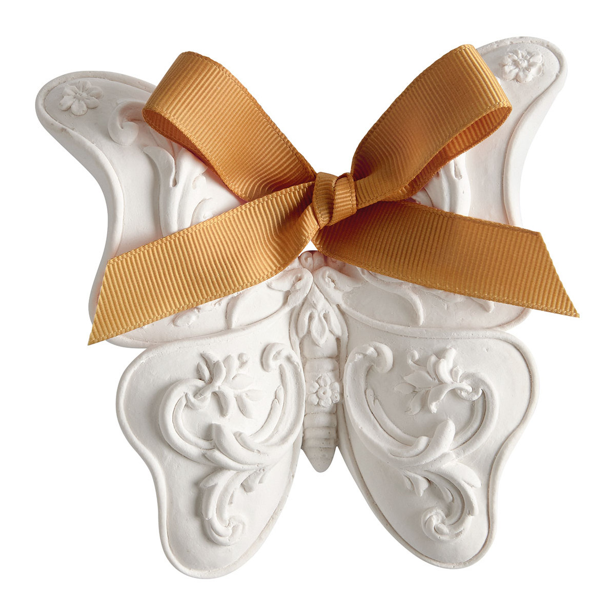 Décor parfumé Grand Papillon - FLEUR DE MANDARINE blanc, MATHILDE M
