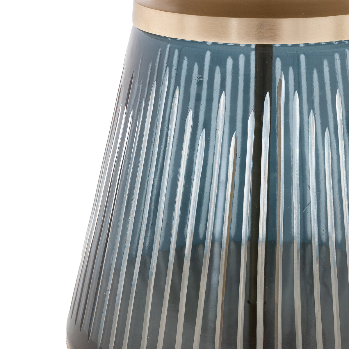 Spencer Glass & Marble Coffee Table blue, SO'HOME