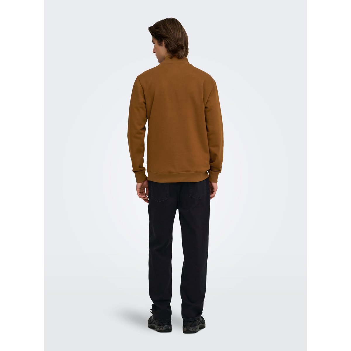 Jean À Coupe Ample black denim, ONLY & SONS