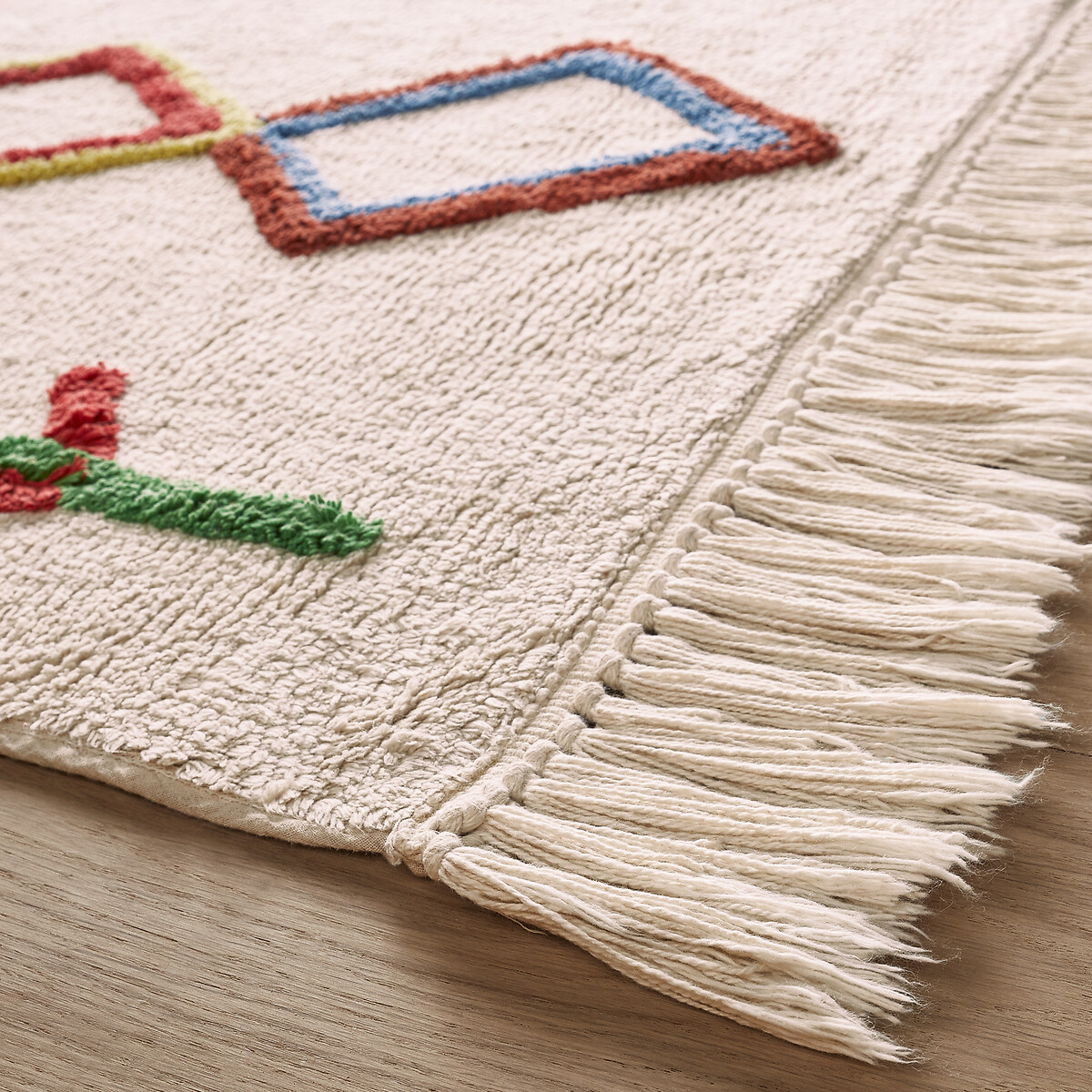 Tapis enfant coton bio style berbère, Dybala multicolore, AM.PM