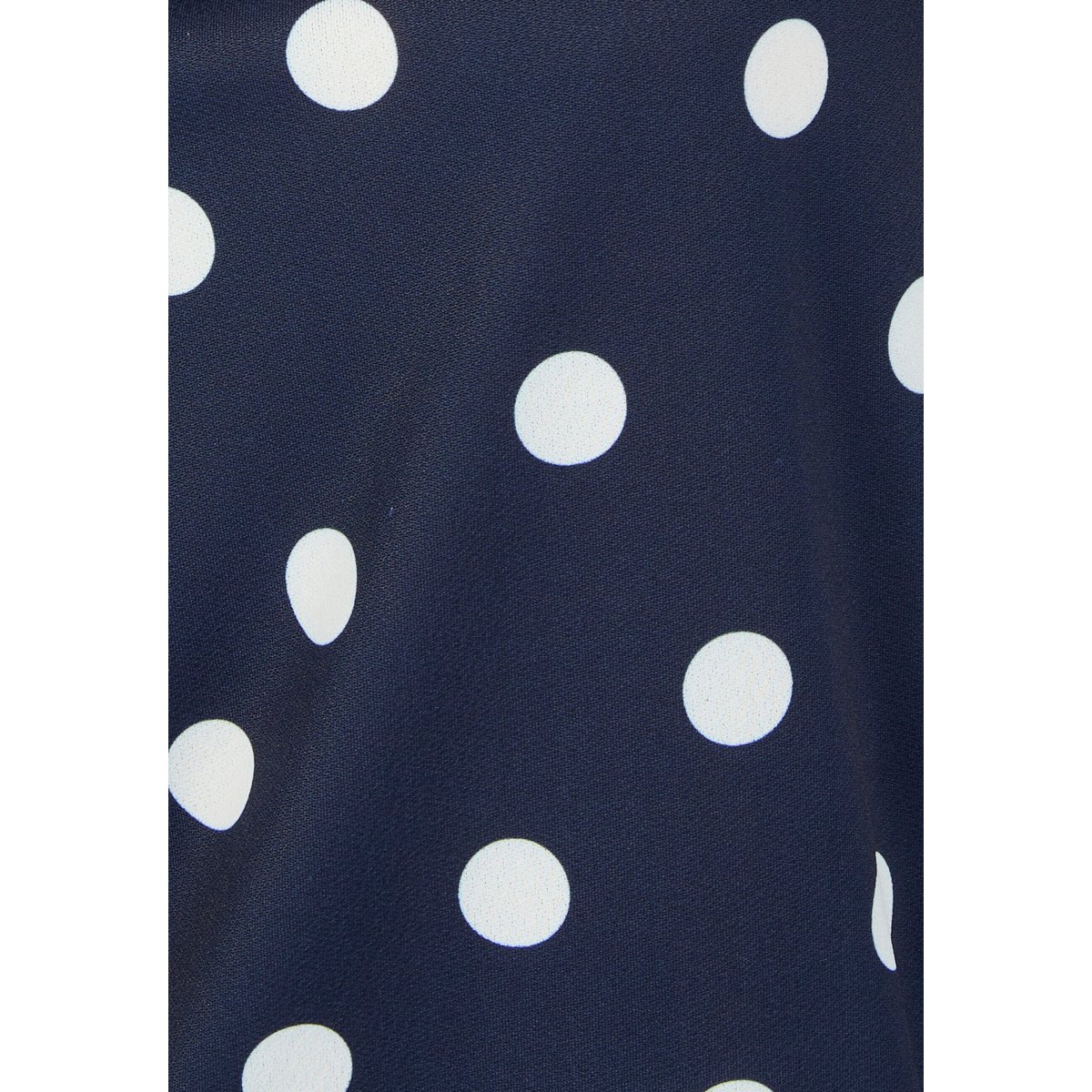 T-shirt manches courtes papillon bleu marine pois, DAMART