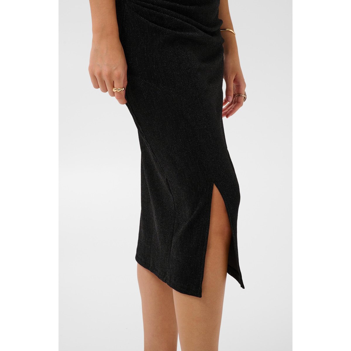 Jupe noir black shimmer, CREAM