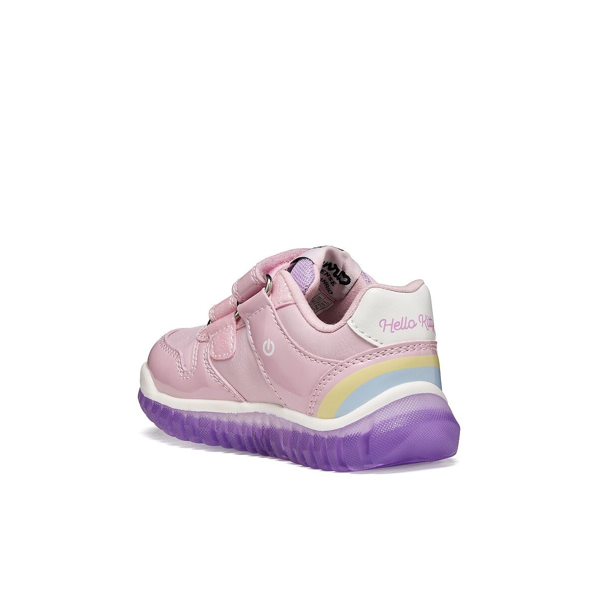 Zapatillas LED con velcro, LIGHTYLOO x HELLO KITTY rosa , GEOX