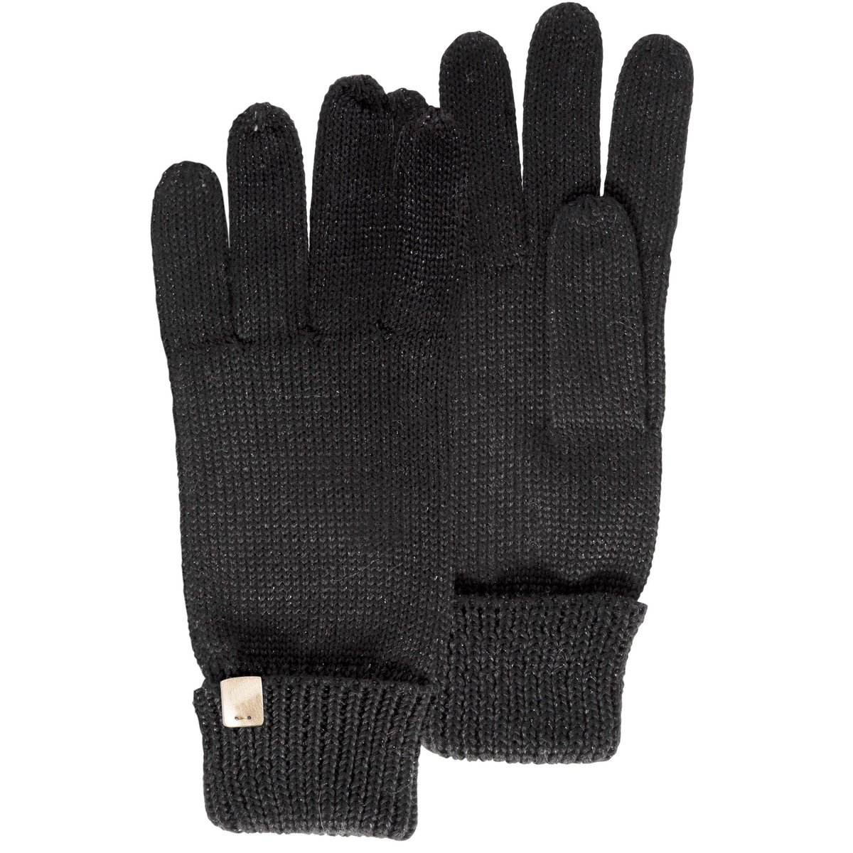 Gants avec fil irisé noir, ISOTONER