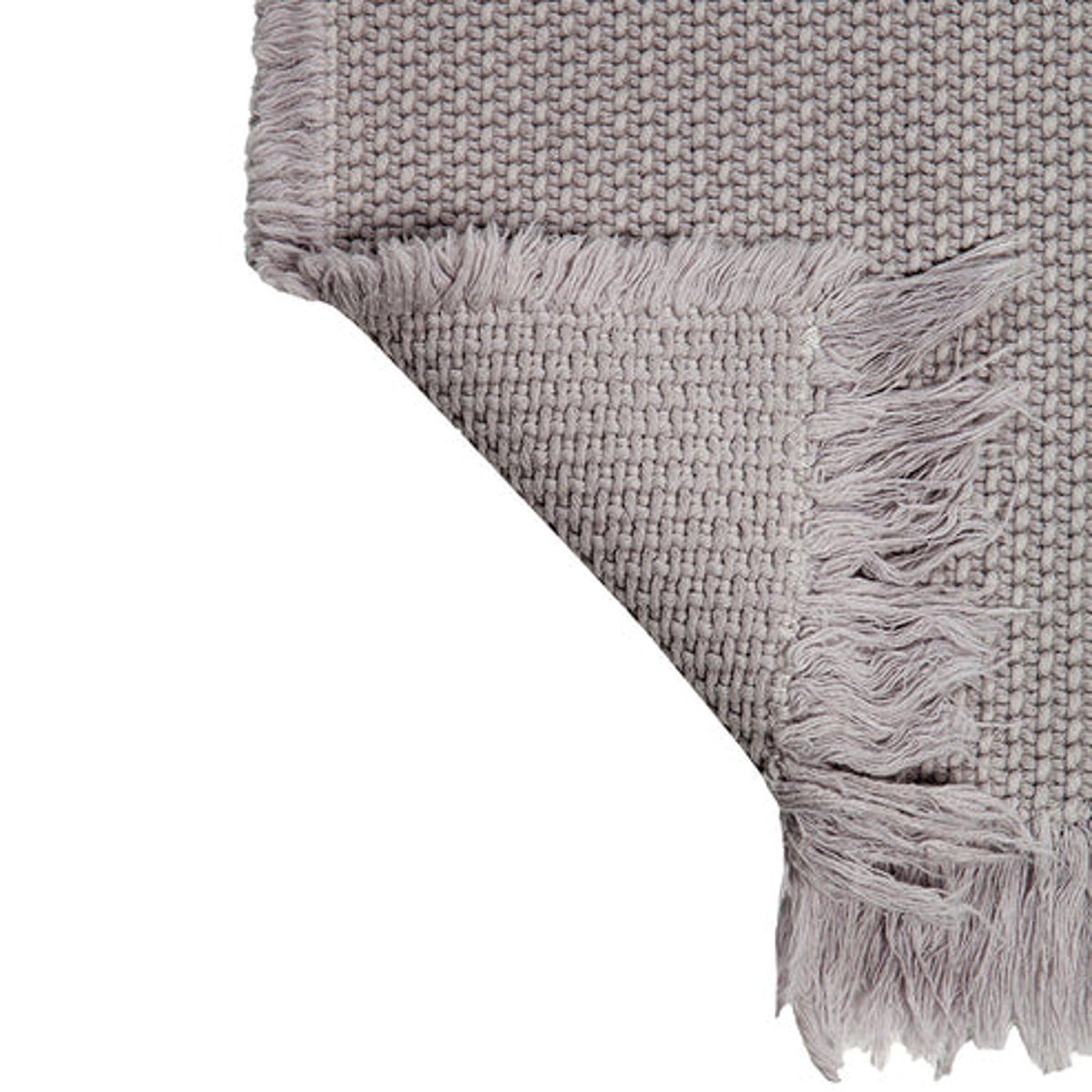 Tapis coton lavable uni ALBERTINE LIN lin, NATTIOT