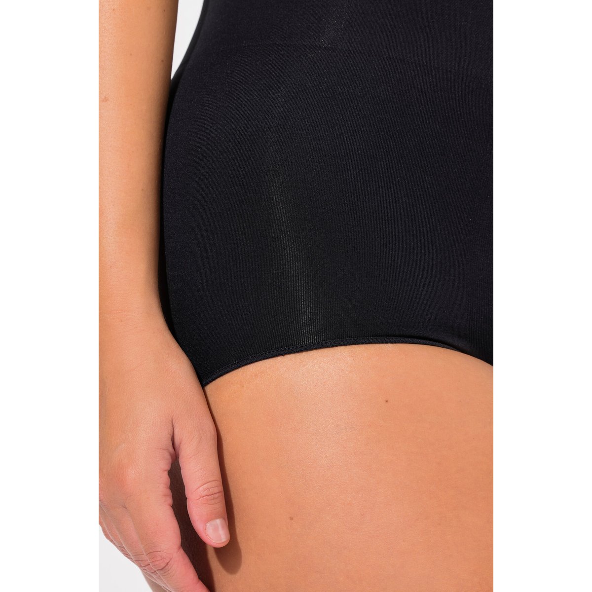 Culottte gainante Bodyforming, taille haute noir, ULLA POPKEN